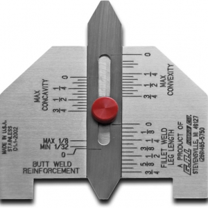Weld size Weld Gauge